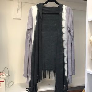 Tie dye cardigan